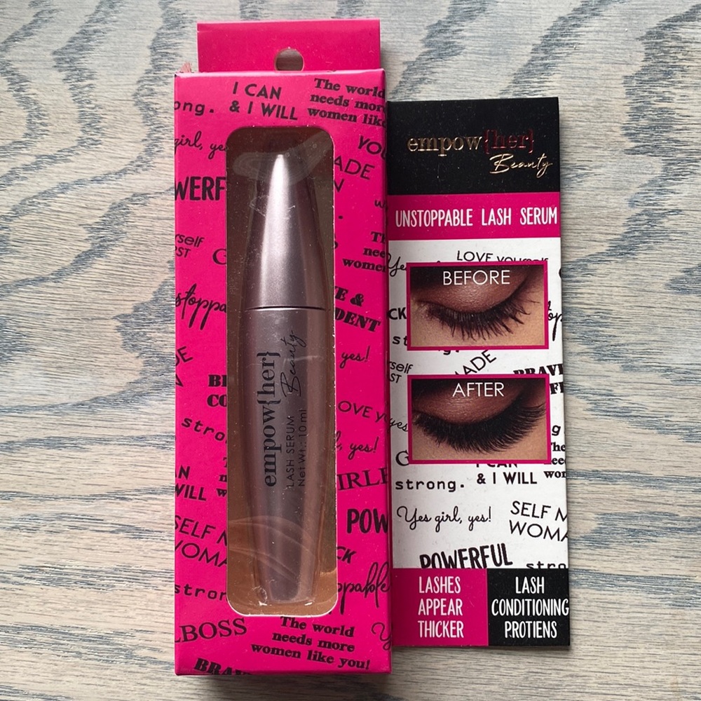 empow{her} beauty unstoppable lash serum